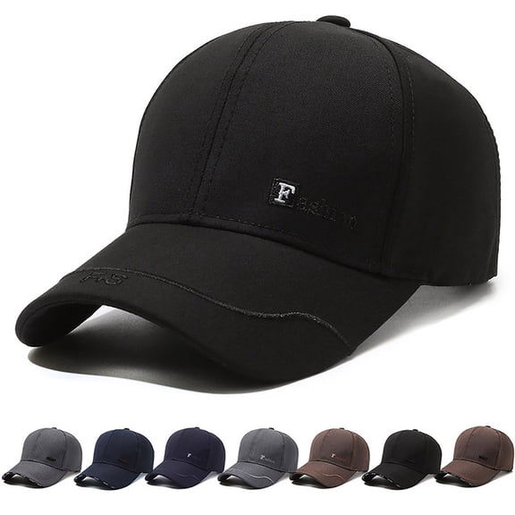 Only Moment Bk1 Oversize Baseball Cap Cotton Embroidery - Washed Adjustable Usa Dad Hat for Women One Size