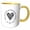 Yellow/White, variant on 3drose, Me - This Is What an Engineer Looks like - Gift for Professionals, 11oz Two-tone Black Mug