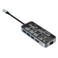thumbnail image 4 of Docking Station HD+USBx4+RJ45+AUX+PD+SD/TF Expander Hub for Mobile Phone Laptop, 4 of 9
