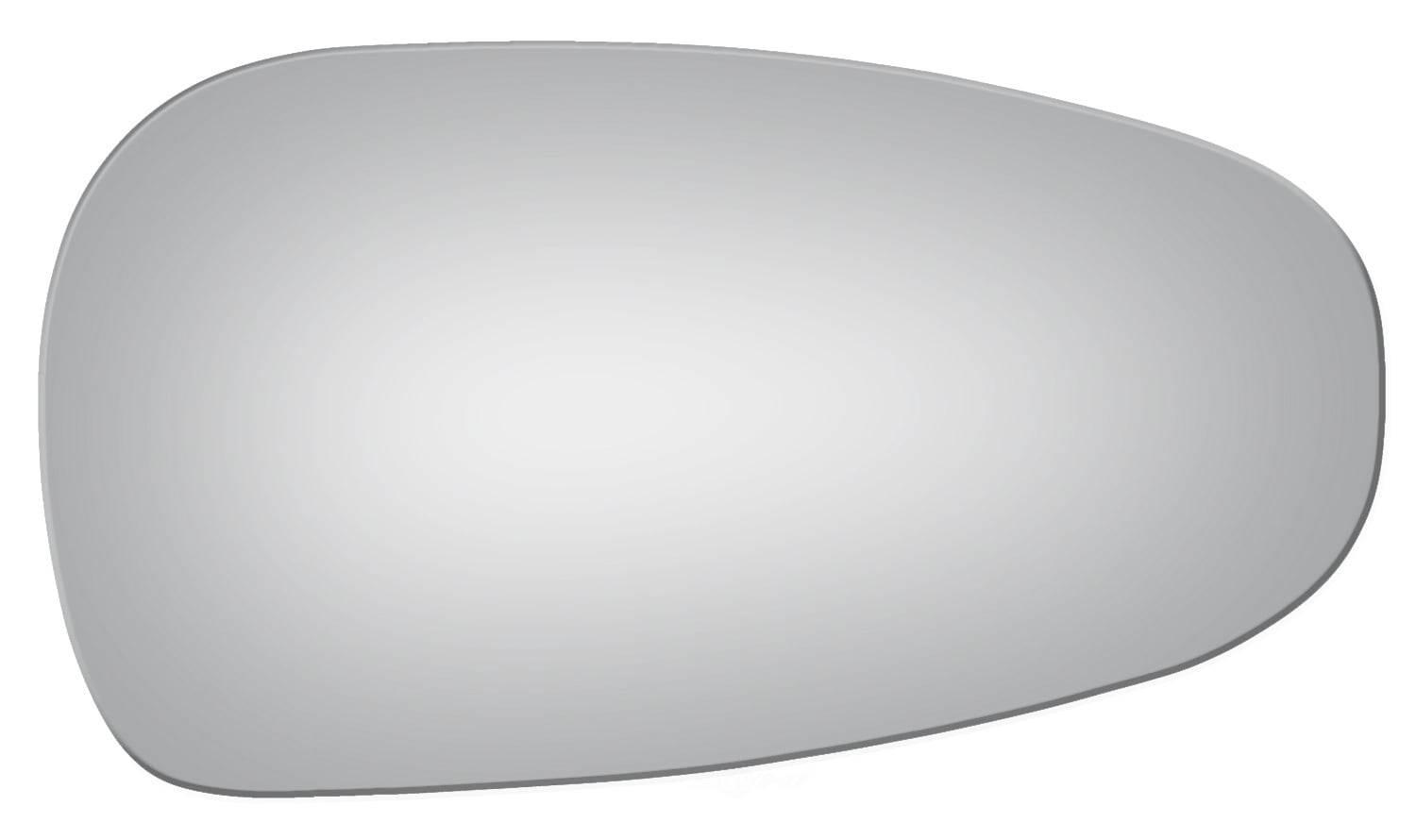 Burco Side View Mirror Replacement Glass - Clear Glass - 3171