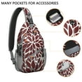 thumbnail image 2 of Aesthetic Room Decor Sling Bag Bohemian Shoulder Backpack for Women Travel-Ready & Stylish, 2 of 6