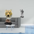 thumbnail image 2 of Escultura de cabeza de tigre, escultura de mesa, figura de cabeza de animal, figura de escritorio, adorno de resina, estatua de caballero, adecuada pa, 2 of 8