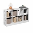 thumbnail image 5 of Furinno Jensen Farmhouse 8-Cube Display Bookcase, Bookshelf, White, 5 of 5