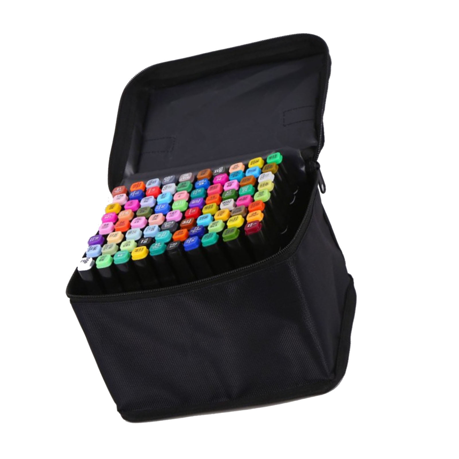 Colored Marker Pens,80 Colored Double Head Marker Pens Double Head Marker Pens Ultra Responsive