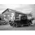 thumbnail image 2 of Art.com Old Car and Gas Pump-Hackberry General Store Stretched Canvas Print Wall Art by Carol Highsmith, 16" x 12", 2 of 4