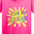 thumbnail image 4 of Inktastic I Love My Grammy Sun and Rainbow Letters Youth T-Shirt, 4 of 5