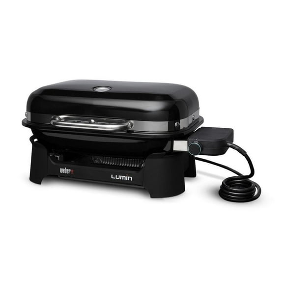 Weber Lumin Compact Electric Grill, Black