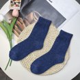 thumbnail image 3 of CSChome Elastic Socks Men’s Thermal Ankle Protection Socks - Thick Soft Plush Solid Color Elastic Non-Slip Knitted, 3 of 6