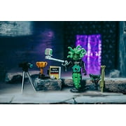 Jazwares Roblox Social Medusa Influencer with Selfie Stick Action Figure Set, 10 Pieces