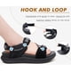 thumbnail image 5 of Sandalias para caminar KuaiLu para mujer con soporte en arco, color negro, talla 8, 5 of 8