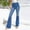 520-Dark Blue, variant on Byworldtasic Womens Jeans Women's Flare Bell Bottom Jeans High Waisted Wide Leg Jeans Stretchy Denim Pants Dark Blue