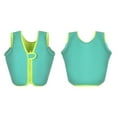thumbnail image 5 of Wdgfv Girls Swimwear Life Jacket Vest for Children Solid Color Foam Buoyancy Aid Outdoor Swimming Water Gear Green 1-2Years, 5 of 5
