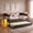 Black, variant on Toogaho Twin Daybed with Trundle & LED Lights,Metal Sofa Bed Frame with 4 Storage Drawers for Living Room Bedroom,Easy Assembly,No Box Spring Needed,White