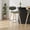Vintage Green/Oak, variant on Fox 36 in. H Counter Height Vintage Dark Brown Curved Back Wood Bar Stool with Faux Leather Seat