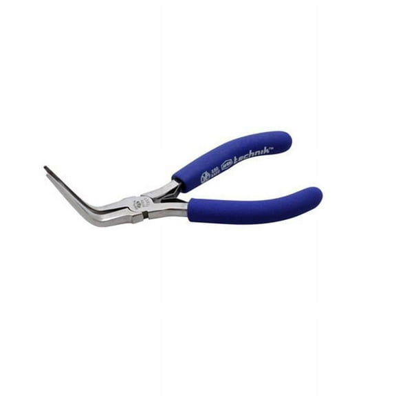 Aven Pliers Bent Needle,Nose,6",Serrated 10953