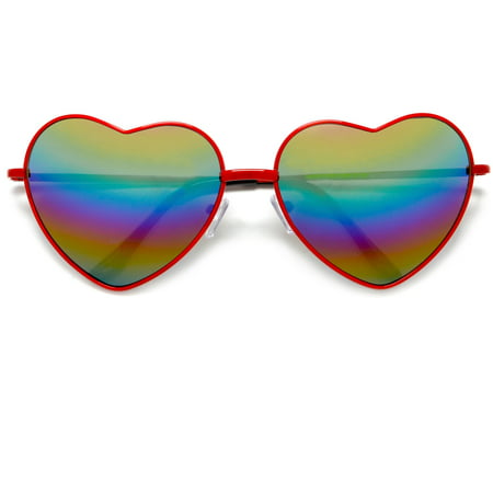 Cute Red Heart Sunglasses