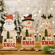 thumbnail image 4 of Naiovety Colgante de Navidad Decoración de pared Artesanía de Decoraciones para el hogar Suministros de vacaciones Mano de obra Colorfast Tamaño Kits de decoración para fiestas Muñeco de nieve Naiovety HA070244-02B, 4 of 6