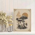 thumbnail image 2 of Qisvanset Vintage Mushroom Illustration Canvas Print 15.75x11.81 Inches, 2 of 8
