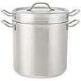 thumbnail image 2 of Winco 20 Quart Stainless Steel Double Boiler with Cover, 2 of 5