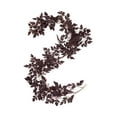 thumbnail image 2 of Fall Garlands - 6 Ft Plum Cimicifuga Seeded Garlands, Thanksgiving Garland Neutral Faux Leaves Vine for Table Mantel, Fall Decor, Halloween Decorations, 2 of 4