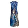 thumbnail image 5 of Titcea Summer Dresses for Women 2026 Deep V Neck Sleeveless Flowy Maxi Dresses Fashion Printed Casual Elegant Dresses, Gifts for Mom/Her, 5 of 5