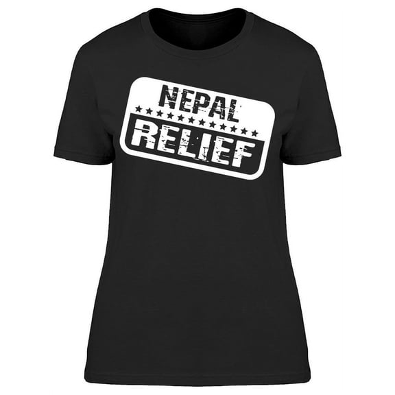 Nepal Relief T-Shirt Women -Image by Shutterstock, Female XX-Large