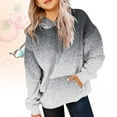 thumbnail image 1 of Chandail à Capuche pour Filles, Manches Longues, Mignon, Ample, Décontracté, pour Adolescentes et Jeunes, 1 of 5