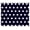 Polka Dots Navy Fabric, variant on Sheetworld 100% Cotton Percale Fabric By The Yard, Polka Dots Navy, 36 X 44