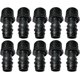 thumbnail image 1 of Juego de 10 Adaptadores/Conectores Macho de Púas Ø16mmx1/2'' Manguera de Goteo Externa Th, 1 of 5