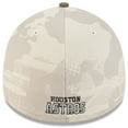 thumbnail image 4 of Men's New Era Light Beige/Olive Houston Astros 2025 Armed Forces Day 39THIRTY Flex Hat, 4 of 5