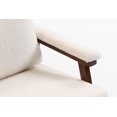 thumbnail image 6 of S-HOME Rocking Chair with Wood Frame and Upholstered Seat Ideal for Living Rooms and Sunrooms, 6 of 9