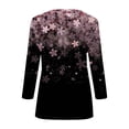 thumbnail image 6 of Tiqkatyck Womens Graphic Tees Womens Fashion 2025 Short Sleeve Casual V Neck Summer Tops Cute Loose Fit Blouses Graphic Tees Plus Size Tops for Women Going Out Tops for Women Pink S, 6 of 6