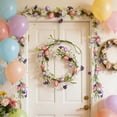 thumbnail image 4 of Easter Decorations Easter Egg Vine - Post-2026 & Pre-Easter Spring Decor Essential, Floral Branch Wreath with Colorful Eggs, Indoor & Outdoor Patio/Porch Accent, Easter Home Decor, D, 47.24in, 4 of 7