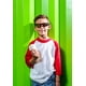 thumbnail image 2 of Gafas de Sol FEISEDY para Niños Béisbol Polarizadas TR90 Negro/Rojo, 2 of 9