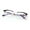 Clear, variant on Women Cat Eye Slim Sleek Vintage Fashion Acetate Reading Glasses - 2 Tone Pointed Tip Reader Eyeglasses