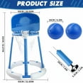 thumbnail image 3 of Pool Basketball Hoop for Kids, Floating Inflatable Toys with 3 Pool Balls and Pump, Swimming Pool Toy for boys and Girls, 3 of 8