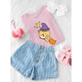 thumbnail image 3 of Cute Halloween Shiba On Broom T-Shirt Toddler -Image by Shutterstock,  2 Toddler, 3 of 4