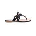 thumbnail image 2 of GC Shoes Womens Amelia Leather Thong Flat Sandals, 2 of 3