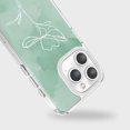 thumbnail image 3 of Caseco iPhone 15 Pro Case With Mag-Safe - Green Flower, 3 of 5