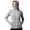 #02 Gray 【Mix, Match & Rotate: Stock Up on Daily Colors】, variant on Women's Loose Fit Long Sleeve Hooded Zipper Solid Color Sun Protection Top Shirt Casual Daily Fashion Shirts | CSEONE,Black L