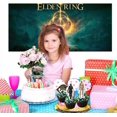 thumbnail image 6 of Elden Ring Party Supplies Plates Decorations Birthday Cake Topper Banner Decor Backdrop Balloons, 6 of 7