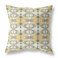 thumbnail image 2 of HomeRoots 417083 5 x 18 x 18 in. White & Yellow Zippered Geometric Indoor & Outdoor Throw Pillow, 2 of 5