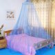 thumbnail image 3 of Cama de encaje, cortinas cónicas, cama con domo, dosel, mosquitera (azul oscuro), 3 of 7