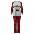 thumbnail image 2 of SwiftWear Christmas Pajamas for Family 2024 Matching Sets Red and Black Buffalo Plaid Xmas Pjs Soft Holiday Sleepwear, 2 of 4