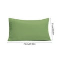 thumbnail image 3 of HongHeng Pillow Cases Set of 2, 20x29 Envelope Closure Pillowcases, Soft Plain Brushed Microfiber Covers Hypoallergenic Breathable, 3 of 6