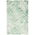 thumbnail image 2 of Safavieh Dip Dye Aylmer Distressed Area Rug, Green/Ivory, 6' x 9', 2 of 8