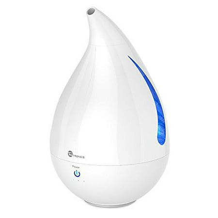 TaoTronics Cool Mist Humidifier, Ultrasonic Humidifiers for bedroom, One Touch Control, 2.5L/0.7 Gallon Water Capacity, Waterless Auto
