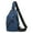 Blue, variant on Sling Bag Crossbody Backpack for Men Women Travel Hiking Daypack Anti Theft Chest Bag