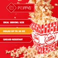 thumbnail image 5 of Poppy's Small Popcorn Boxes – 100 Pack 30 Oz Concession-Grade Popcorn Buckets, Popcorn Machine Accessories for Popcorn Bars, Movie Nights, Concessions, 5 of 7