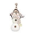 thumbnail image 3 of Muñeco de nieve navideño, decoración de mesa, adorno navideño coleccionable, suave, adorno navideño para fiesta, tienda, interior Sombrero puntiagudo, 3 of 8